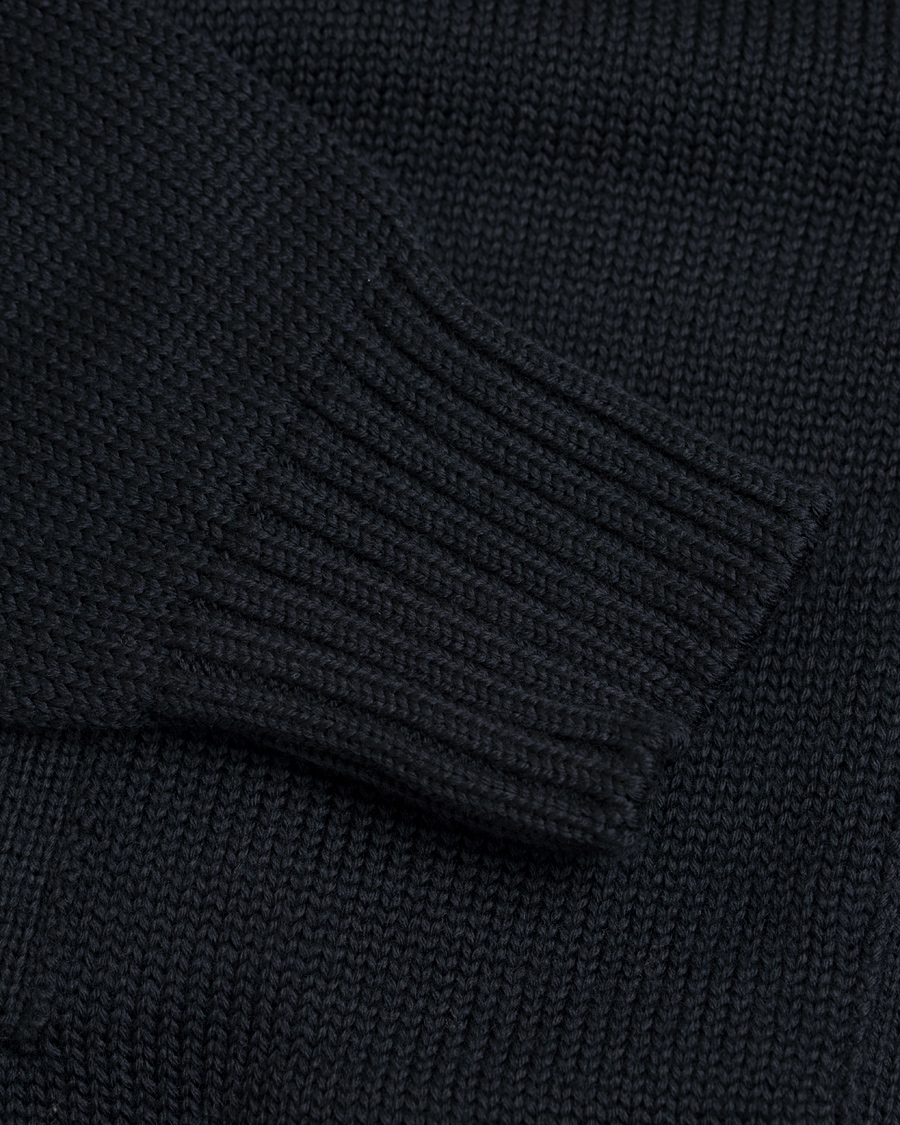 Homme | Pulls Et Tricots | Zanone | Virgin Merino Wool Cardigan Navy
