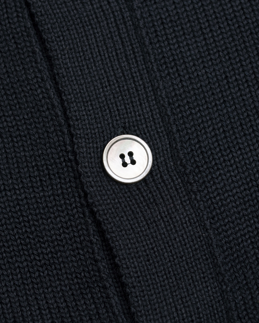 Homme | Pulls Et Tricots | Zanone | Virgin Merino Wool Cardigan Navy
