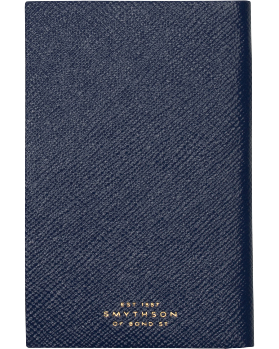 Homme | Smythson Panama Notebook Cobolt