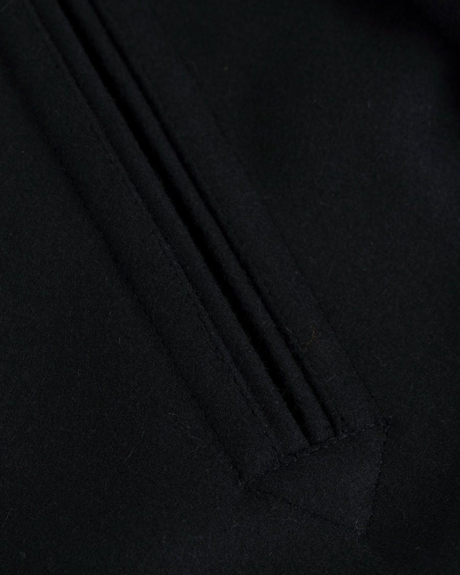 Homme | Manteaux Et Vestes | Private White V.C. | The Shearling Collar Pea Coat Navy