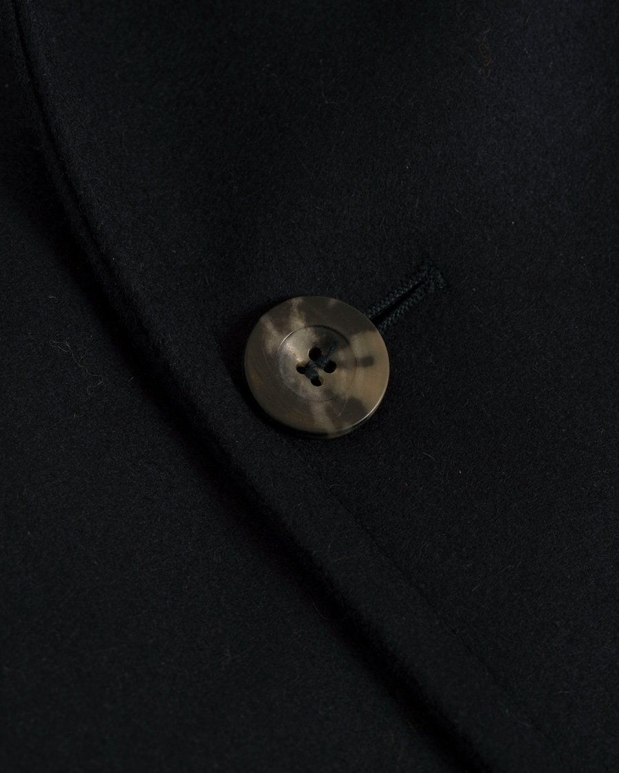 Homme | Manteaux Et Vestes | Private White V.C. | The Shearling Collar Pea Coat Navy