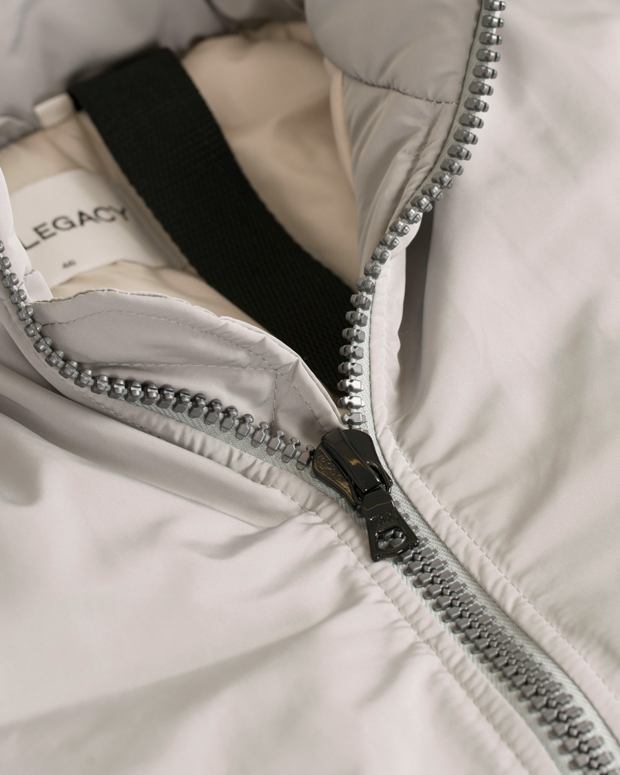 Homme | Manteaux Et Vestes | Our Legacy | Puffed Funnel Jacket Silver Bullet