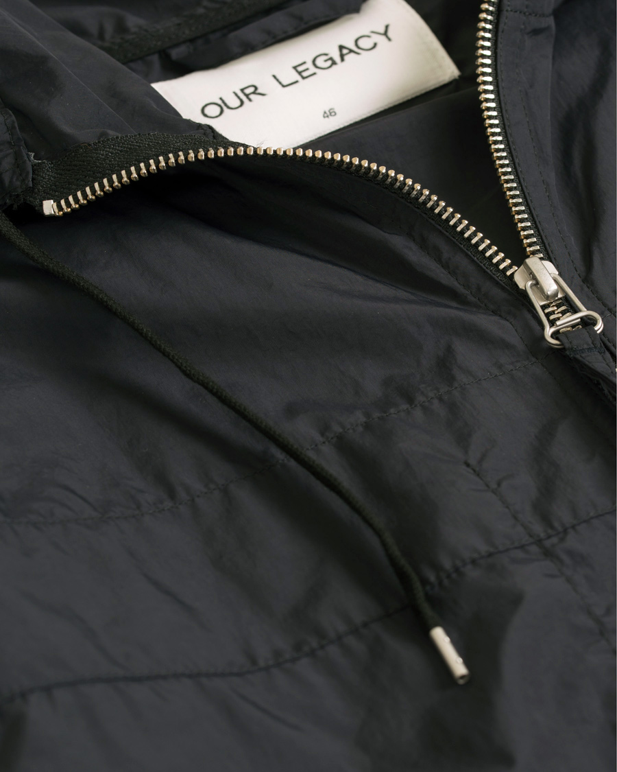 Homme | Manteaux Et Vestes | Our Legacy | Cropped Lizard Parka Nylon Navy