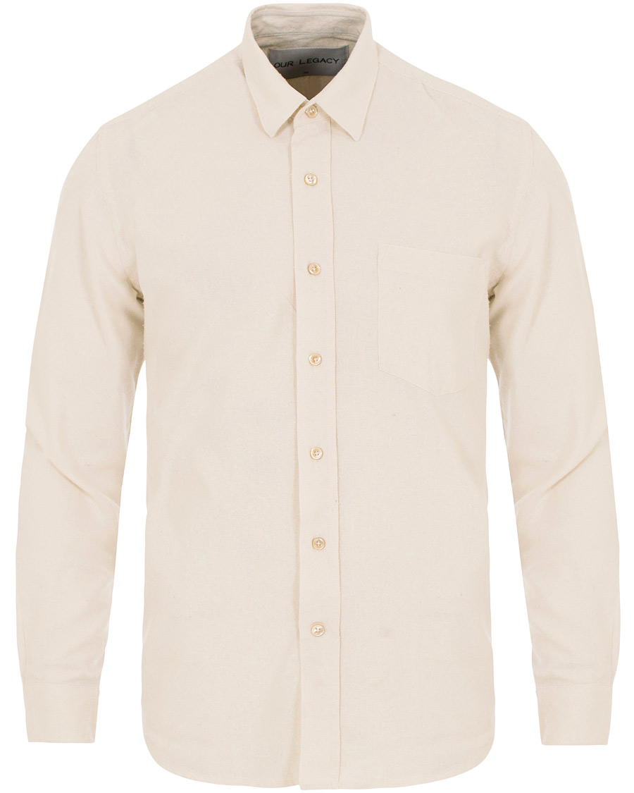 Homme | Chemises | Our Legacy | Classic Silk Shirt White