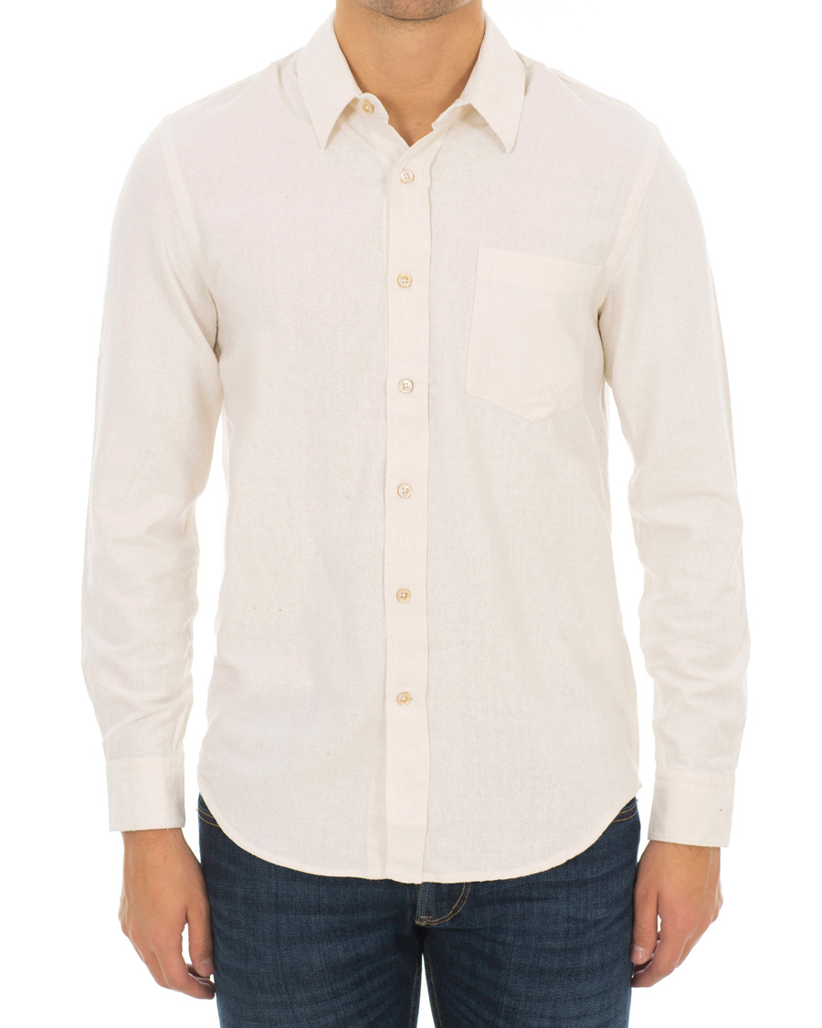 Homme | Chemises | Our Legacy | Classic Silk Shirt White