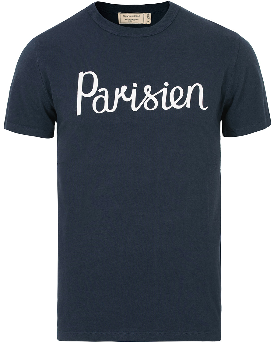 Homme | T-shirts | Maison Kitsuné | Tee Parisien Navy