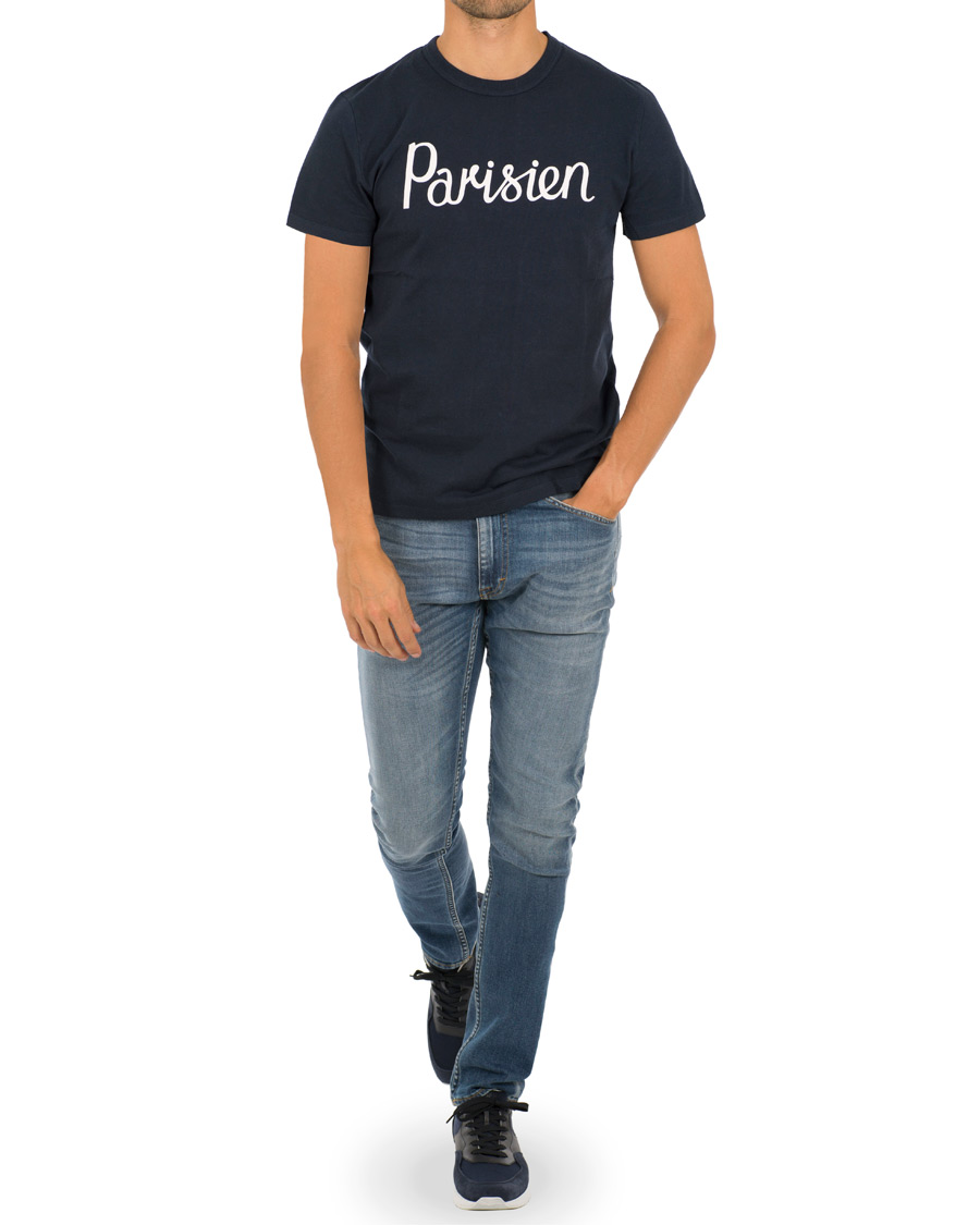 Homme | T-shirts | Maison Kitsuné | Tee Parisien Navy