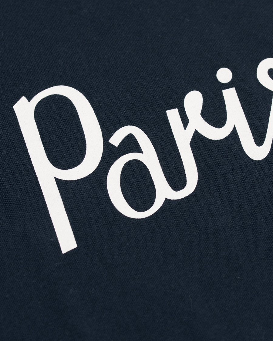 Homme | T-shirts | Maison Kitsuné | Tee Parisien Navy