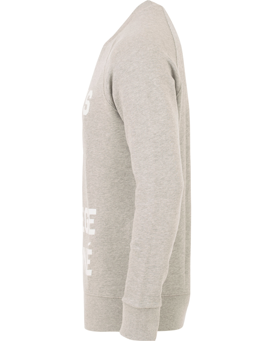 Homme | Pulls Et Tricots | Maison Kitsuné | Sweatshirt Je Suis Alle Grey Melange