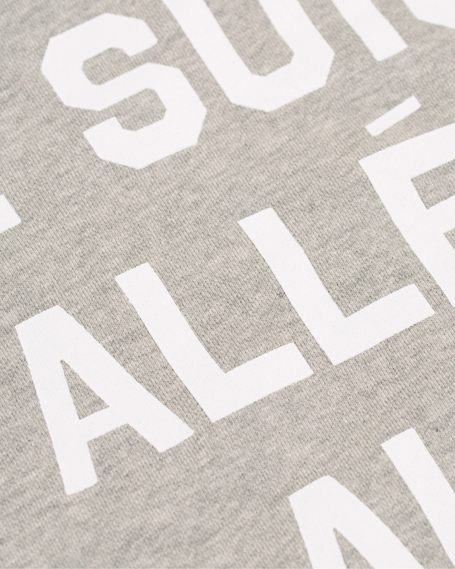 Homme | Pulls Et Tricots | Maison Kitsuné | Sweatshirt Je Suis Alle Grey Melange