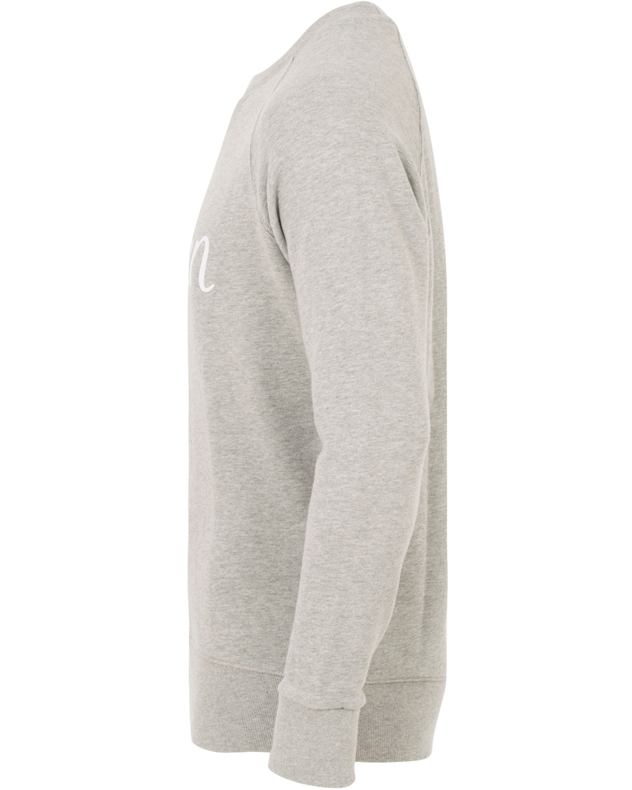 Homme | Pulls Et Tricots | Maison Kitsuné | Sweatshirt Parisien Grey Melange