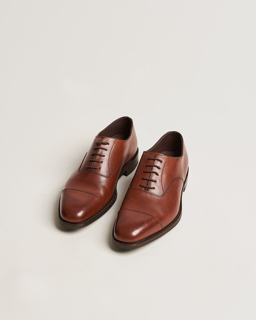 Homme | Loake 1880 Aldwych Single Dainite Oxford Brown Calf | Loake 1880 | Aldwych Single Dainite Oxford Brown Calf
