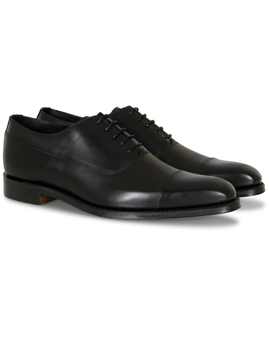 Homme | Loake 1880 Legacy Laxford Balmorla Toe Cap Oxford Black Calf | Loake 1880 Legacy | Laxford Balmorla Toe Cap Oxford Black Calf