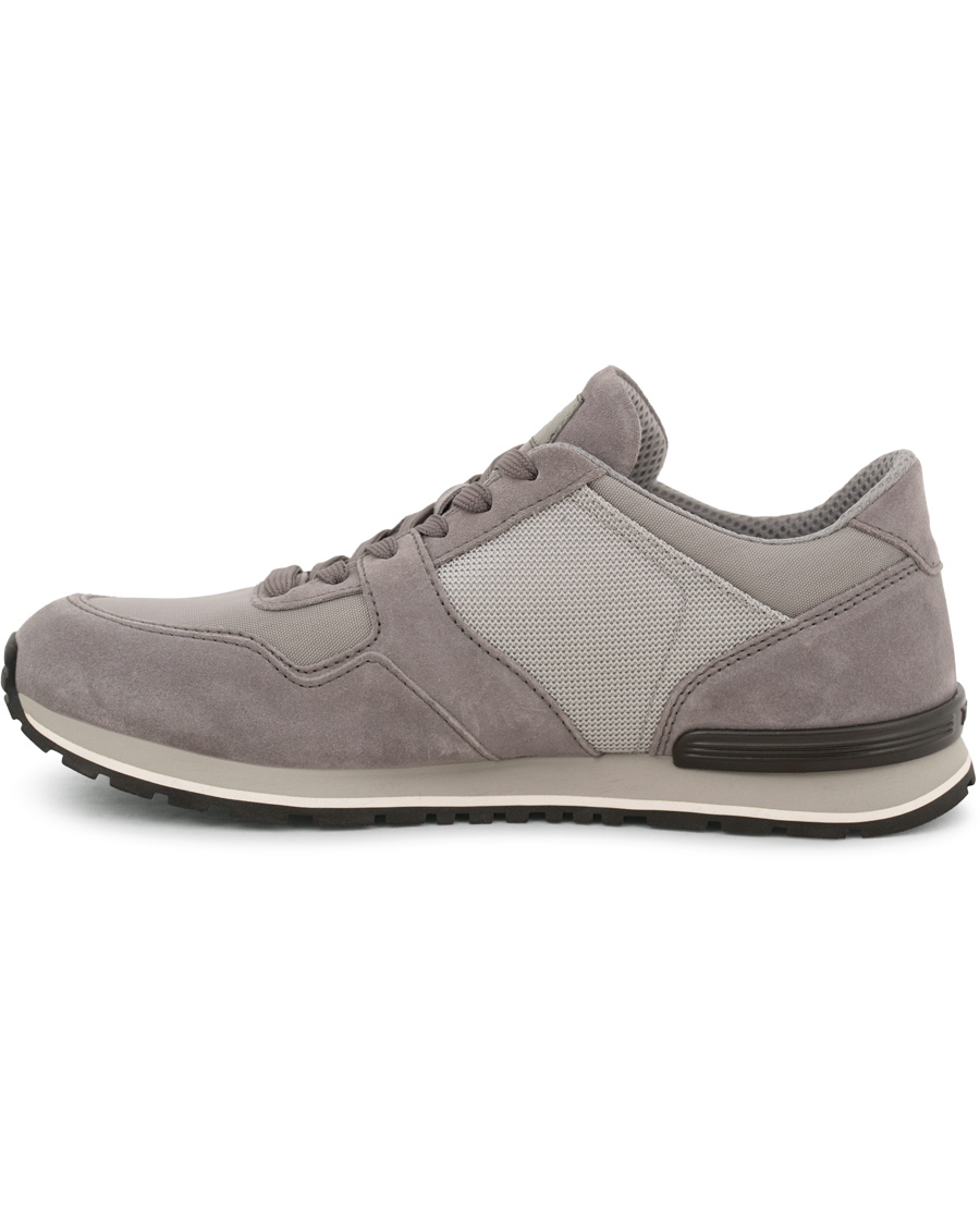 Homme | Tod's Active Spoiler Running Sneaker Grey Suede | Tod's | Active Spoiler Running Sneaker Grey Suede