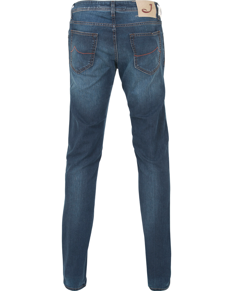 Homme | Jeans | Jacob Cohën | Jacob Cohen 622 Slim Fit Jeans Medium Blue