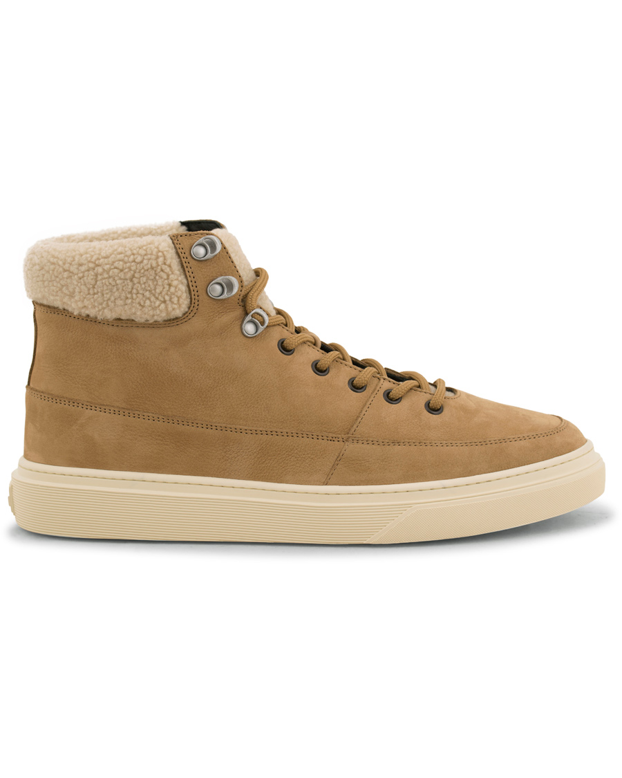 Homme | Hogan Shearling High Sneaker Beige | Hogan | Shearling High Sneaker Beige