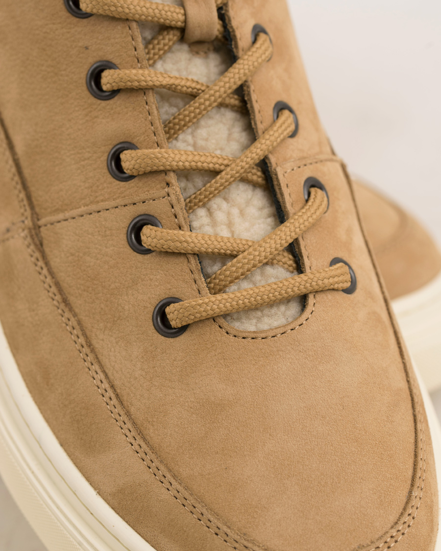 Homme | Hogan Shearling High Sneaker Beige | Hogan | Shearling High Sneaker Beige