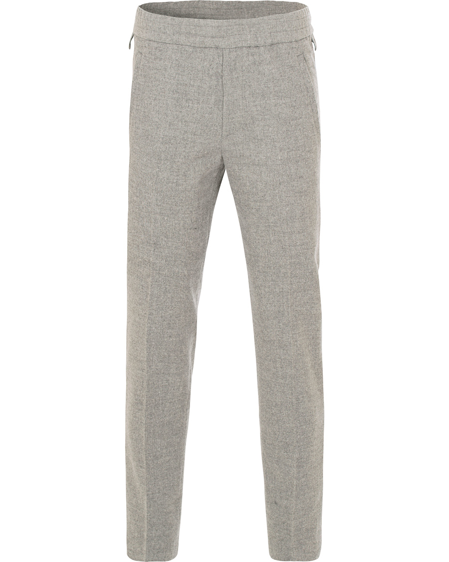 Homme | Pantalons | Filippa K | Terry Cropt Pants Grey Melange