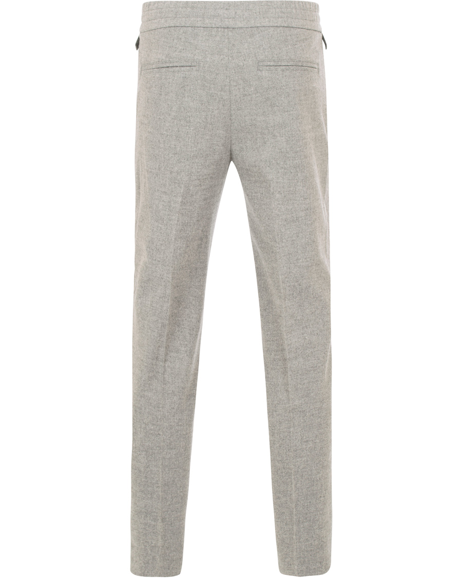 Homme | Pantalons | Filippa K | Terry Cropt Pants Grey Melange
