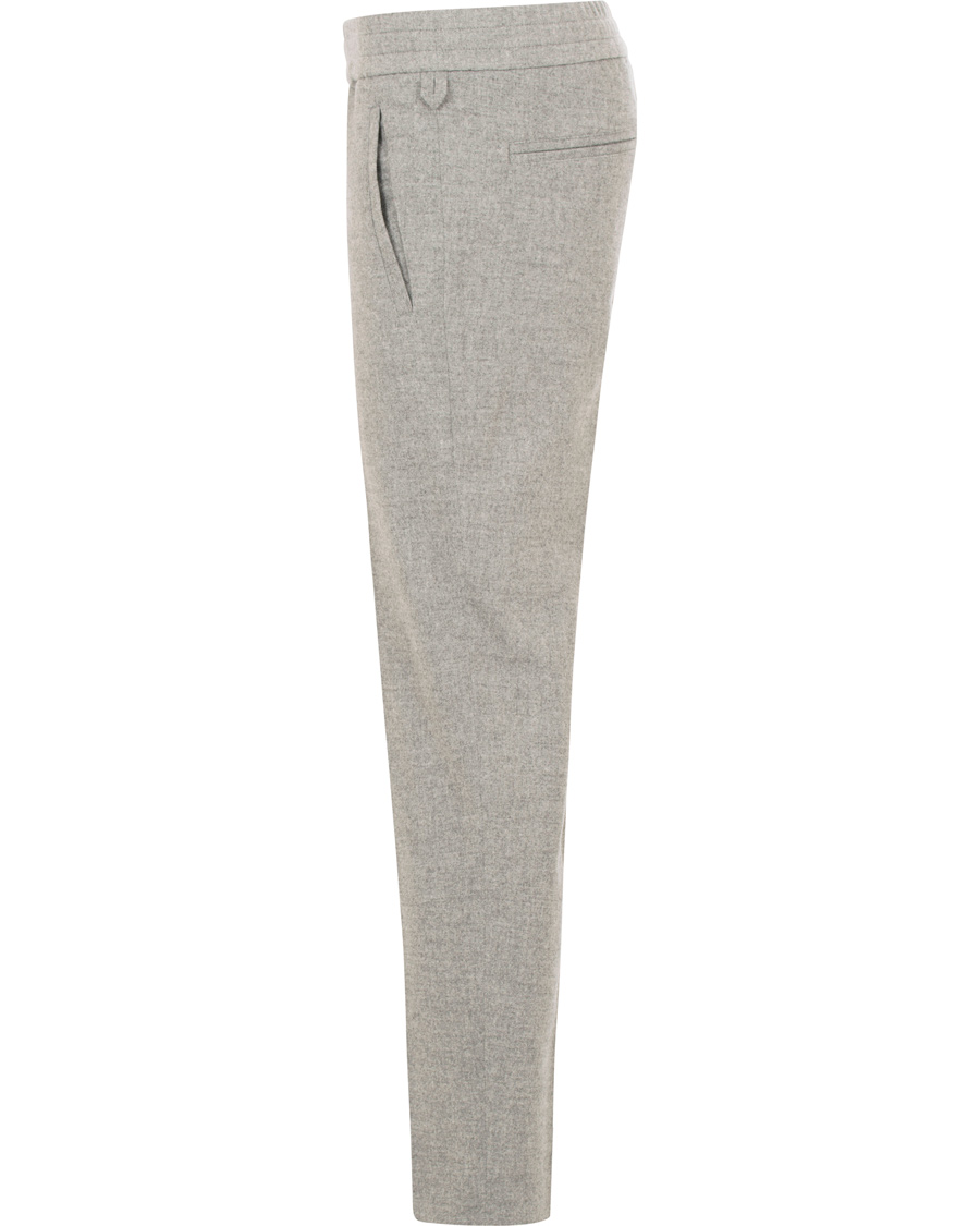 Homme | Pantalons | Filippa K | Terry Cropt Pants Grey Melange