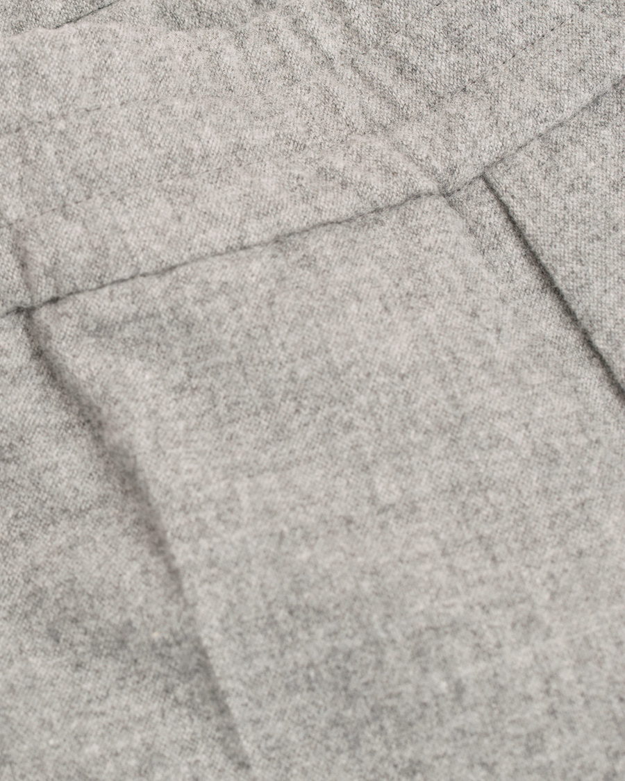 Homme | Pantalons | Filippa K | Terry Cropt Pants Grey Melange
