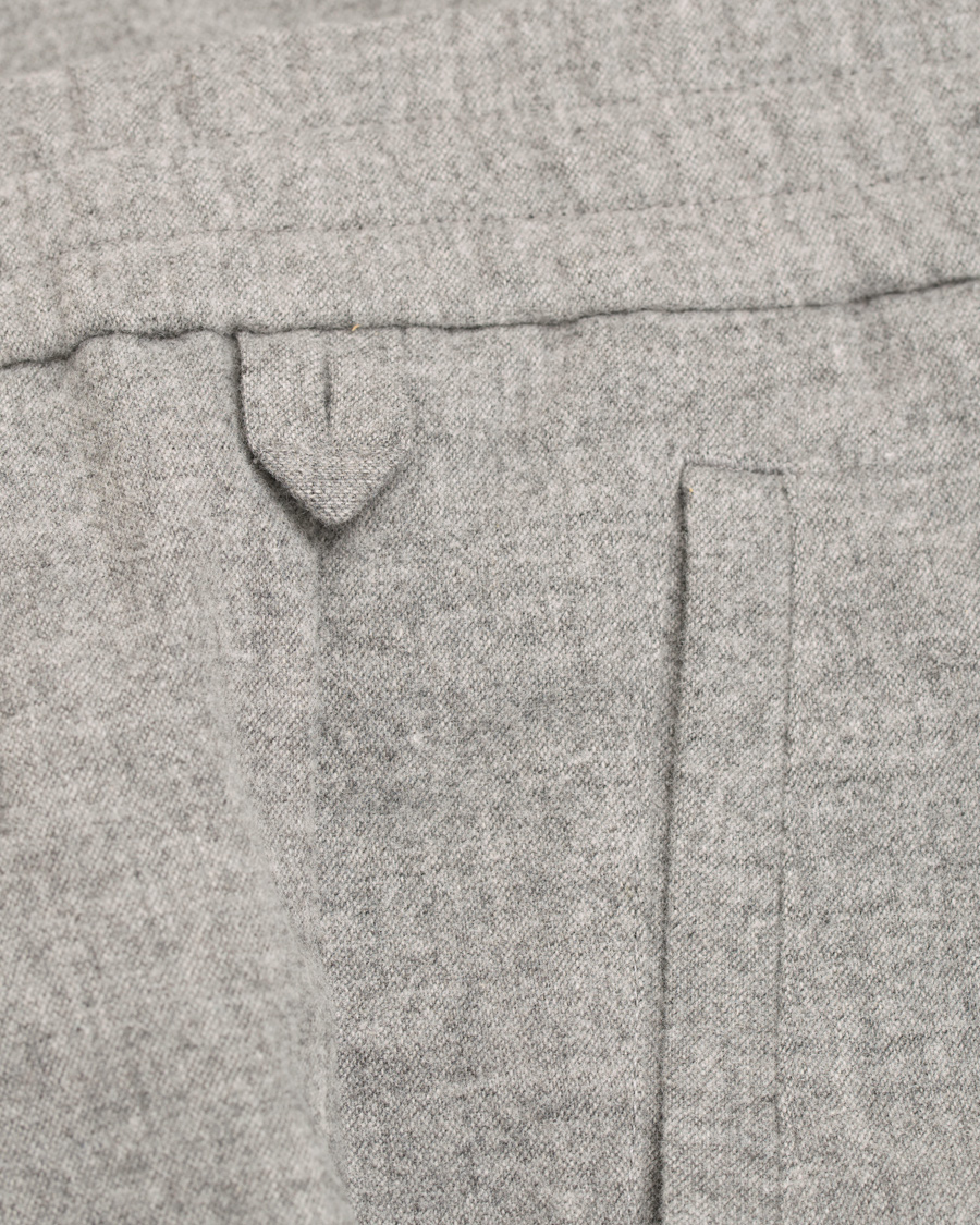 Homme | Pantalons | Filippa K | Terry Cropt Pants Grey Melange