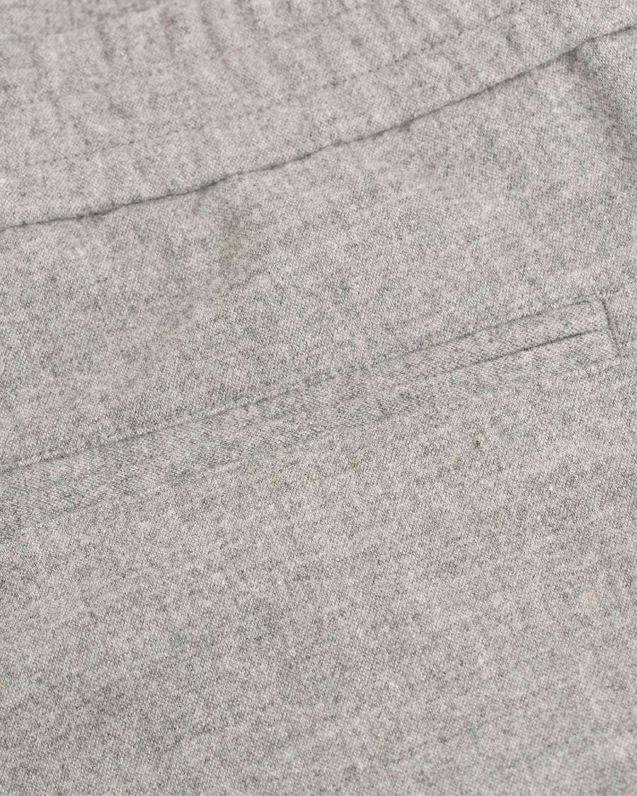 Homme | Pantalons | Filippa K | Terry Cropt Pants Grey Melange