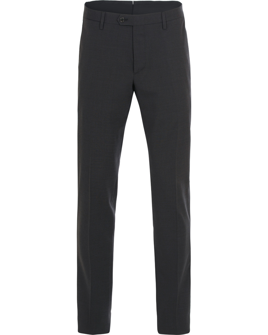 Homme | Costumes | Lardini | Travelling Micro Check Suit Navy