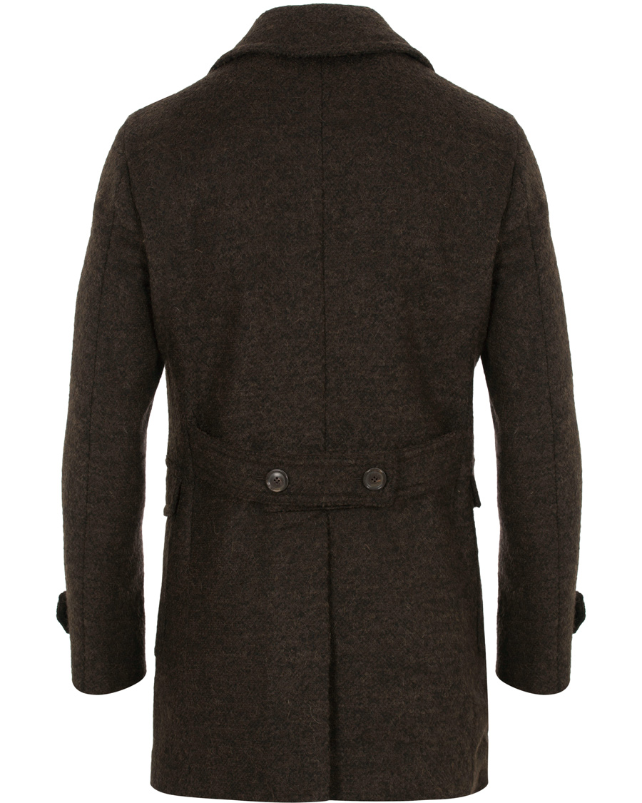 Homme | Manteaux Et Vestes | L.B.M. 1911 | Wool Double Breasted Coat Brown