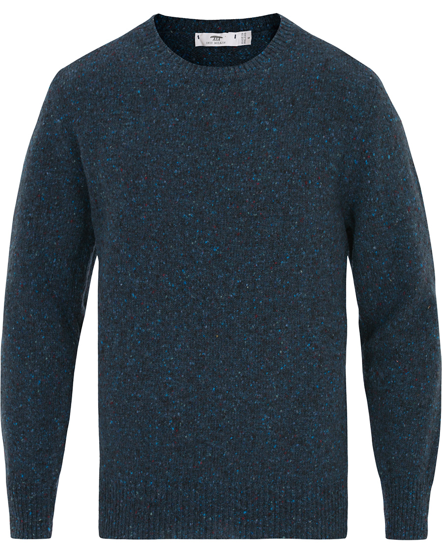 Homme | Pulls Et Tricots | Inis Meáin | Aran Wool Donegal Crew Neck Ronnach