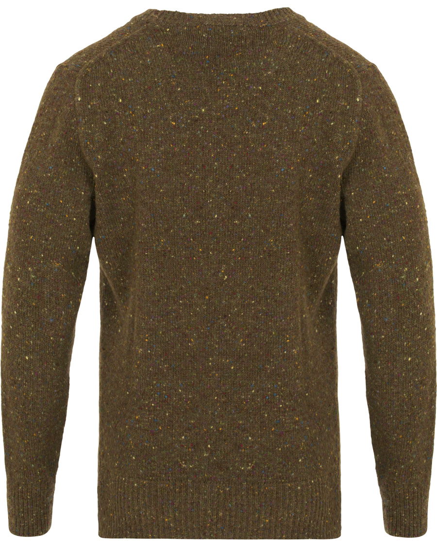 Homme | Pulls Et Tricots | Inis Meáin | Aran Wool Donegal Crew Neck Seabass