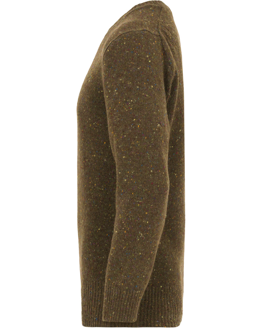 Homme | Pulls Et Tricots | Inis Meáin | Aran Wool Donegal Crew Neck Seabass