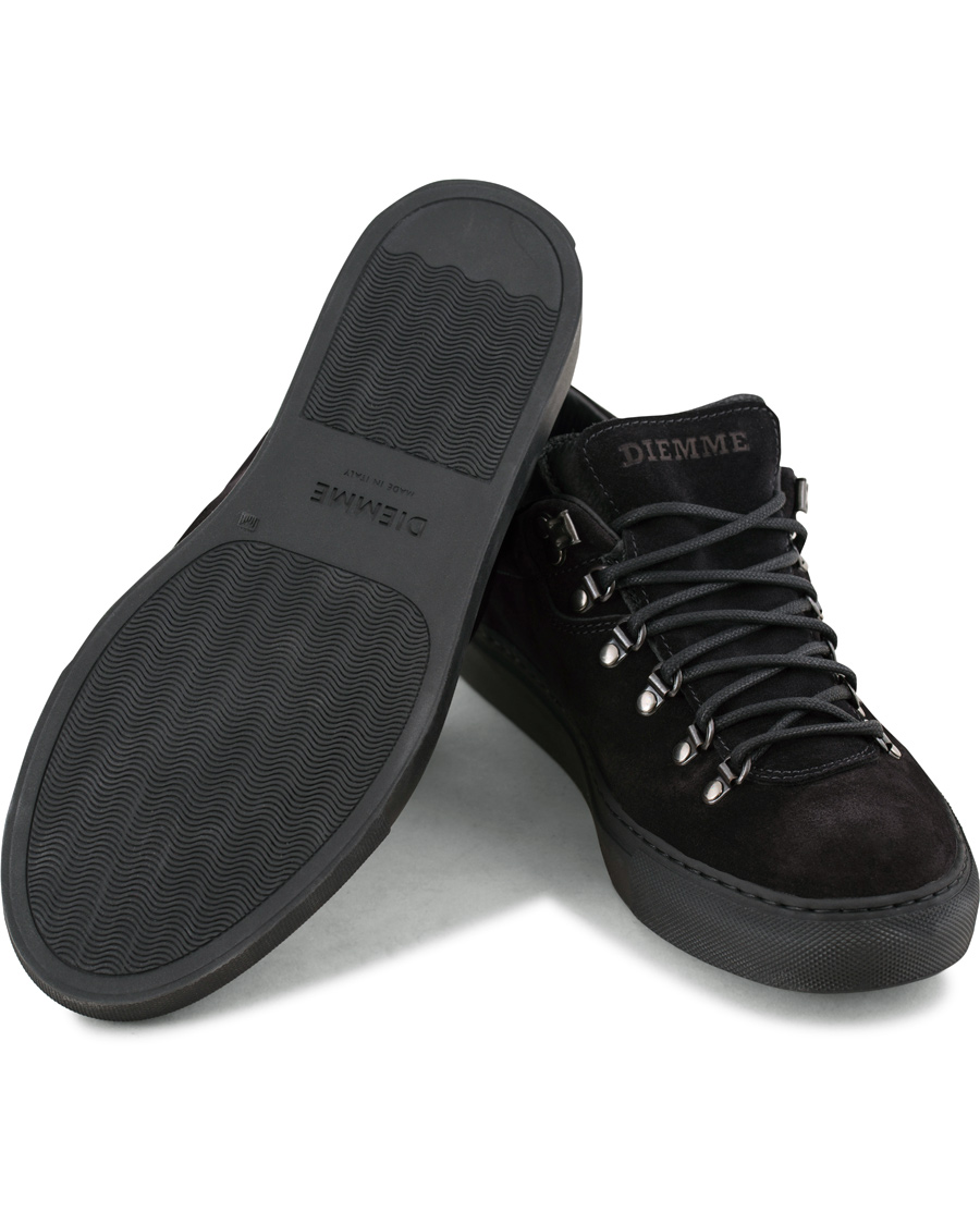 Homme | Diemme Marostica Low Sneaker Black Suede | Diemme | Marostica Low Sneaker Black Suede