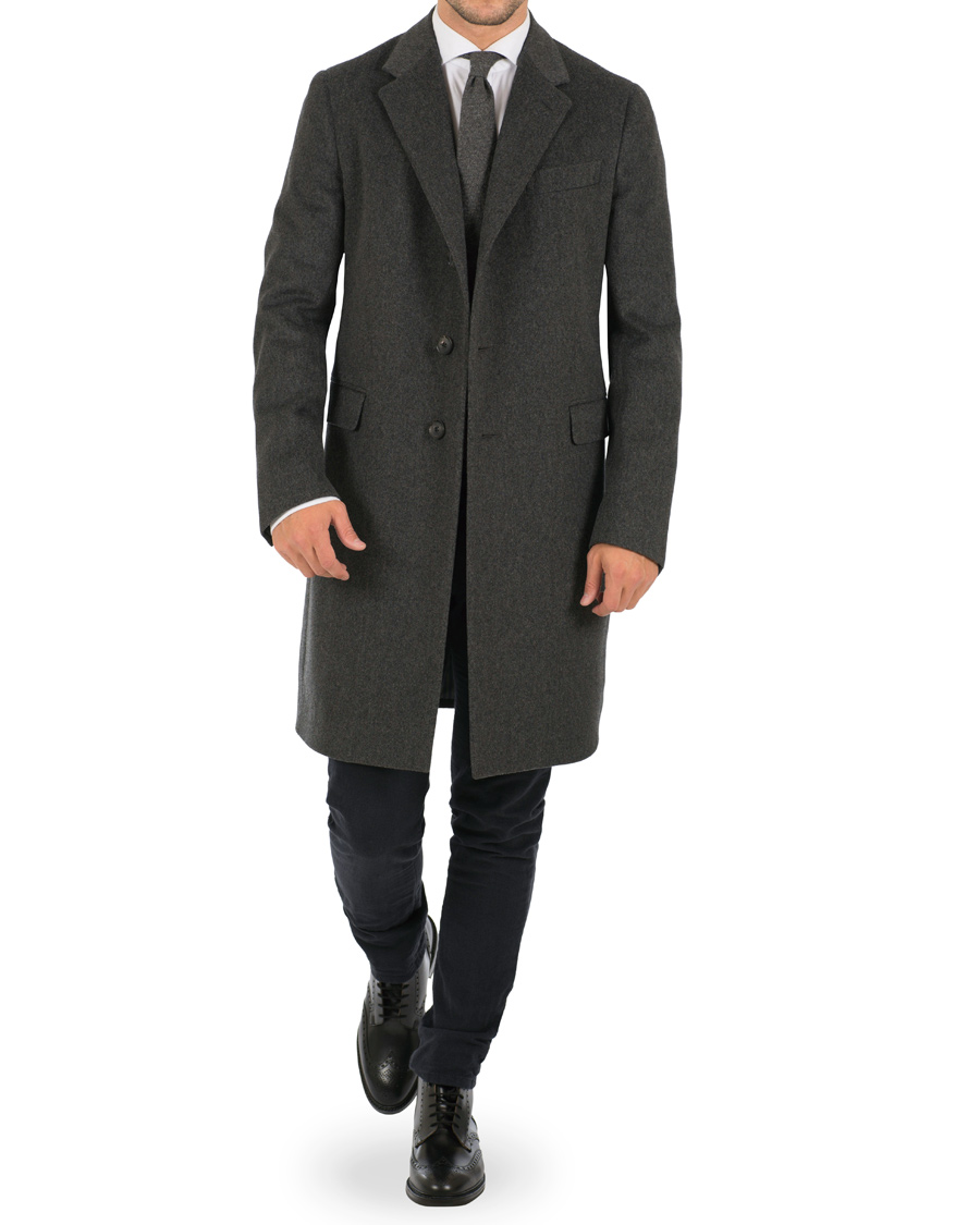 Heren | Jassen | Caruso | Wool/Cashmere Coat Grey