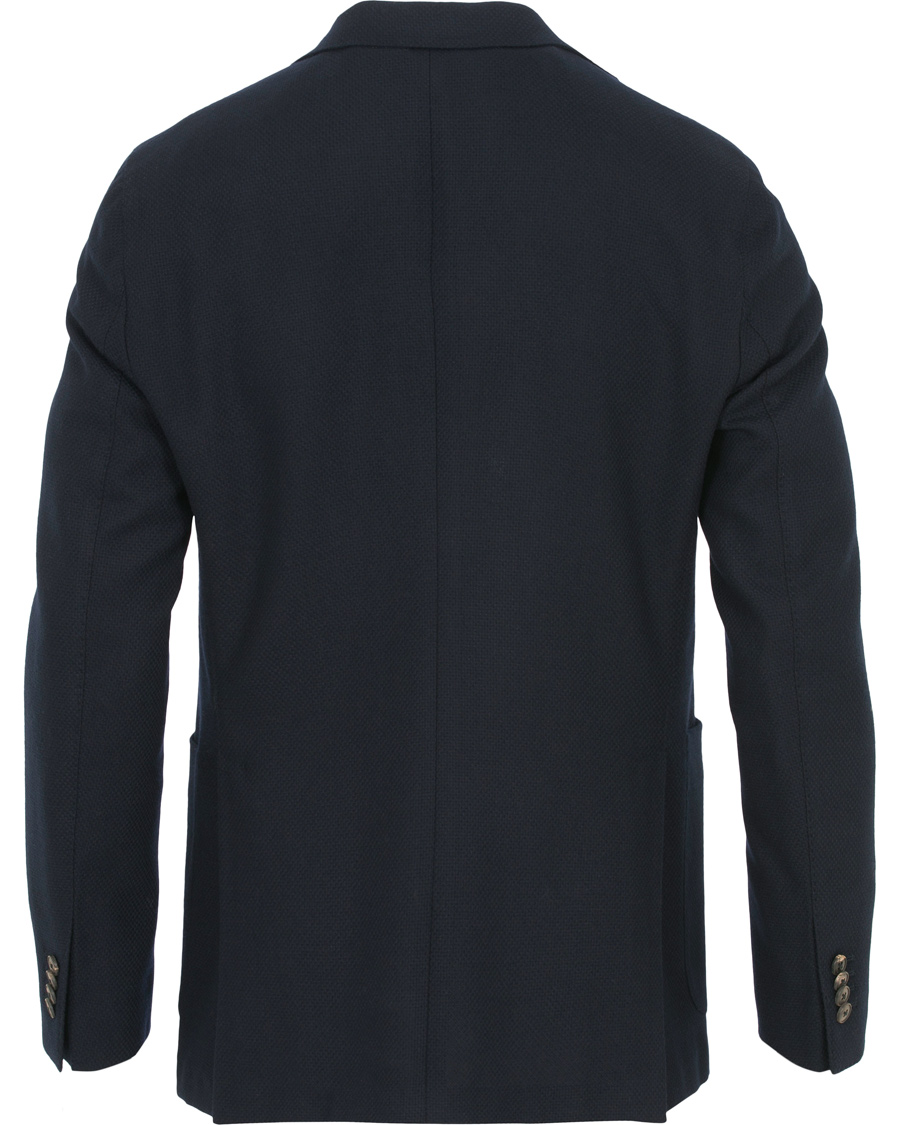 Homme | Blazers | Boglioli | K Jacket Structured Wool Blazer Navy