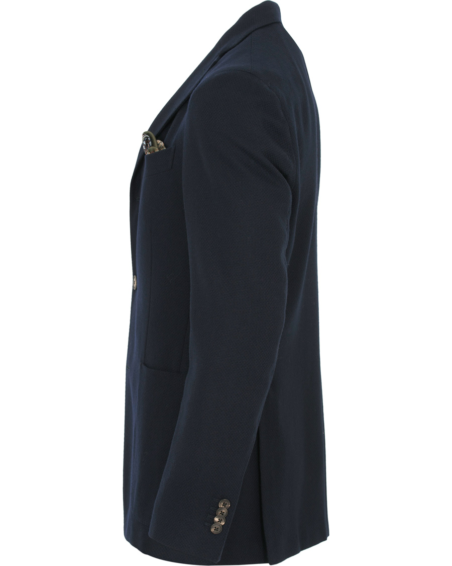 Homme | Blazers | Boglioli | K Jacket Structured Wool Blazer Navy