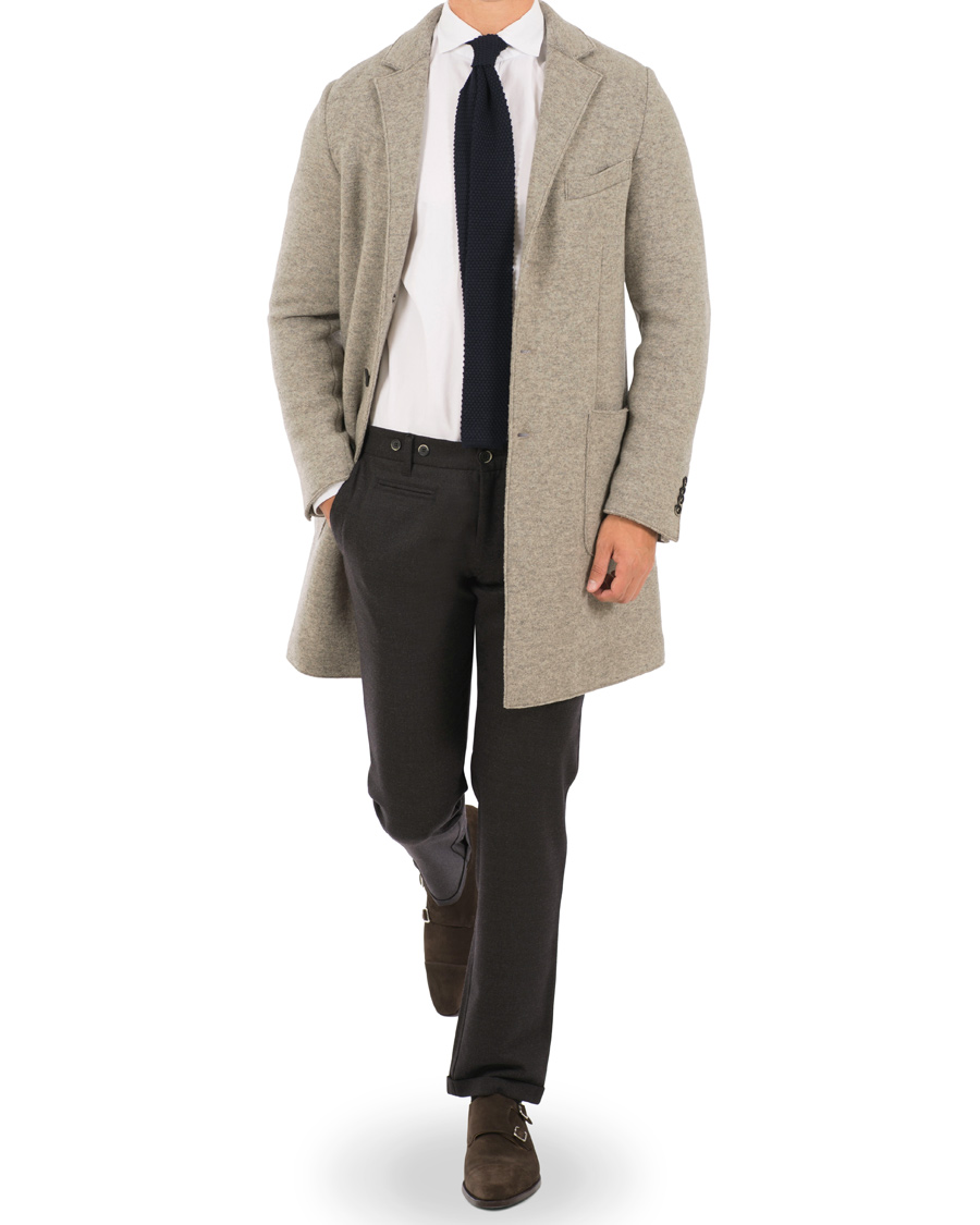 Homme | Manteaux Et Vestes | Barena | Senser Patch Pocket Coat Polvere