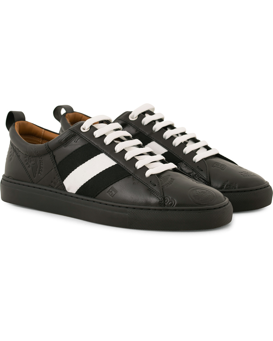 Homme | Bally Helvio Sneaker Black Tattoo Calf | Bally | Helvio Sneaker Black Tattoo Calf
