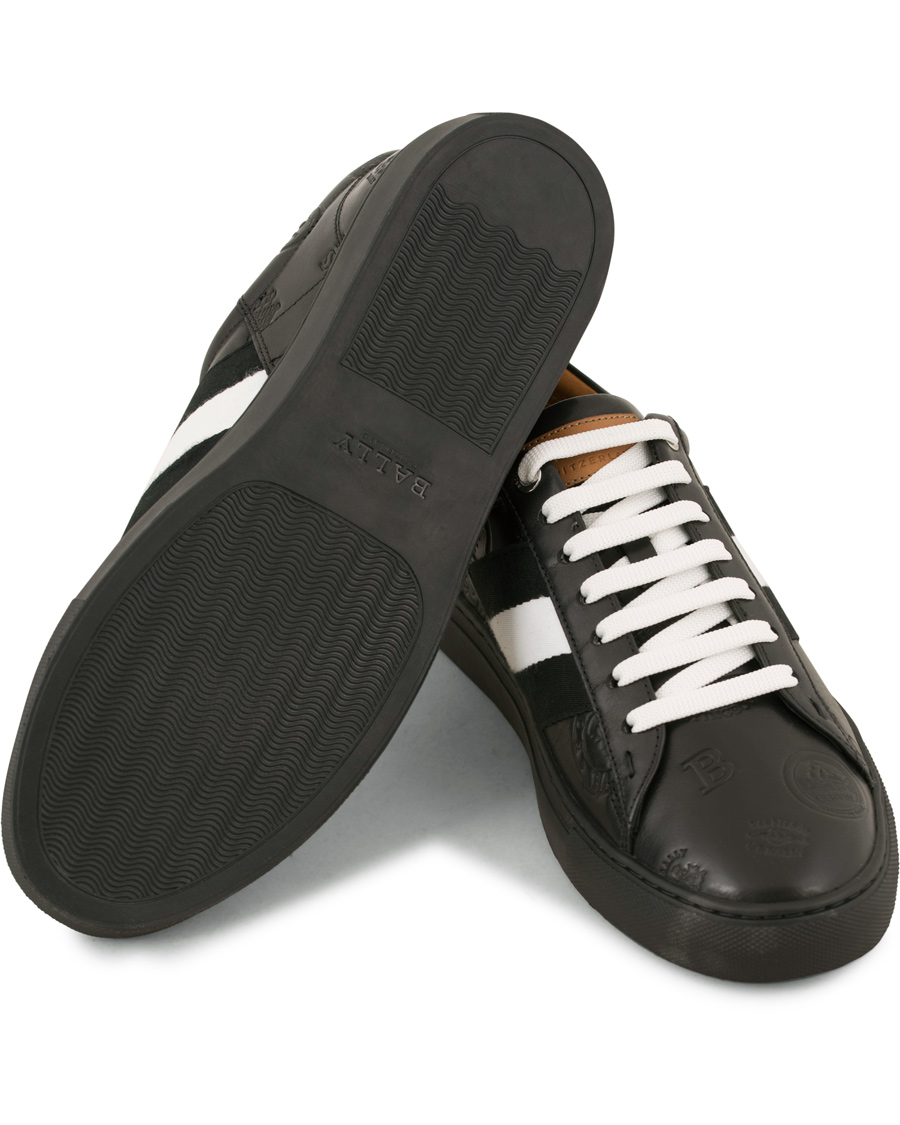 Homme | Bally Helvio Sneaker Black Tattoo Calf | Bally | Helvio Sneaker Black Tattoo Calf