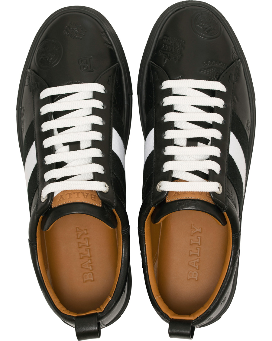 Homme | Bally Helvio Sneaker Black Tattoo Calf | Bally | Helvio Sneaker Black Tattoo Calf