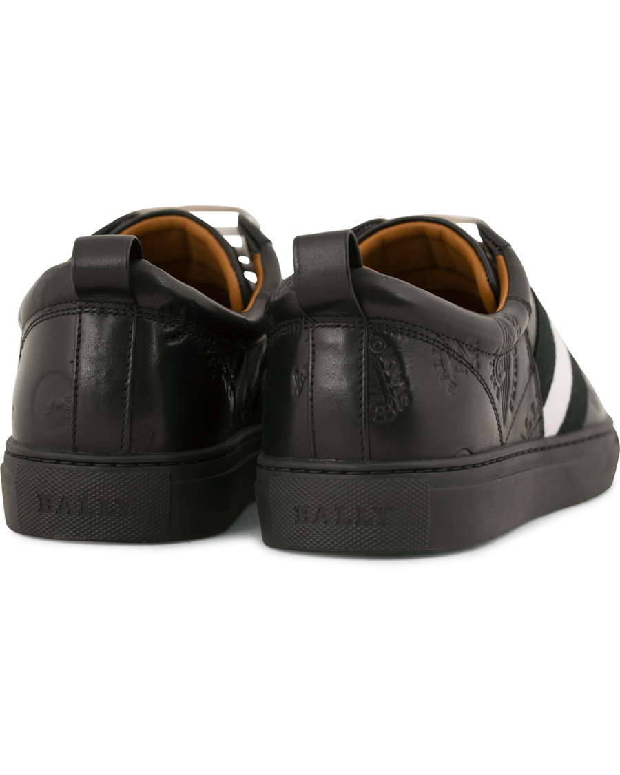 Homme | Bally Helvio Sneaker Black Tattoo Calf | Bally | Helvio Sneaker Black Tattoo Calf