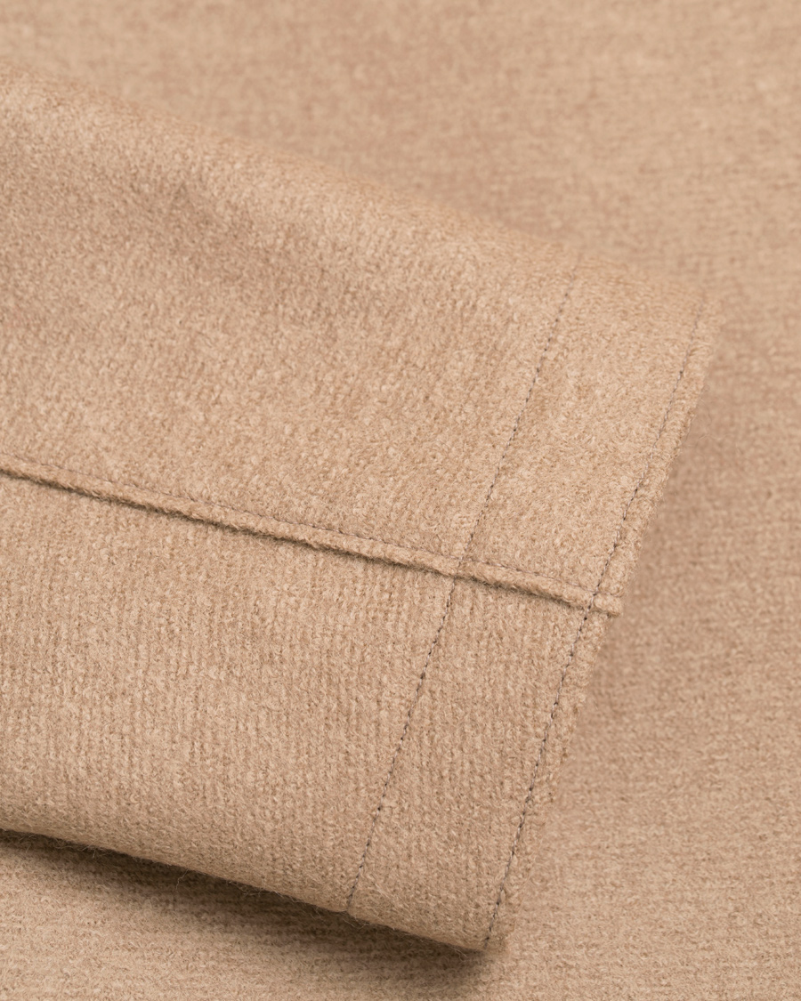Homme | Manteaux Et Vestes | Harris Wharf London | Wool Raw Edge Overcoat Camel