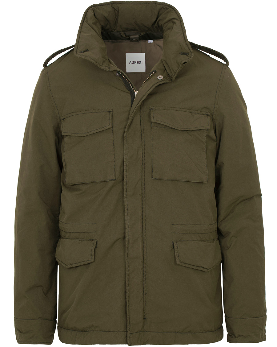 Homme | Manteaux Et Vestes | Aspesi | Field Jacket Olive