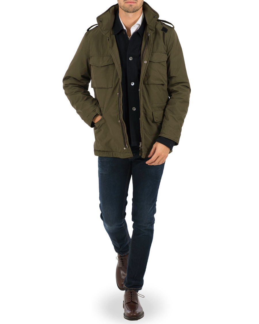 Homme | Manteaux Et Vestes | Aspesi | Field Jacket Olive