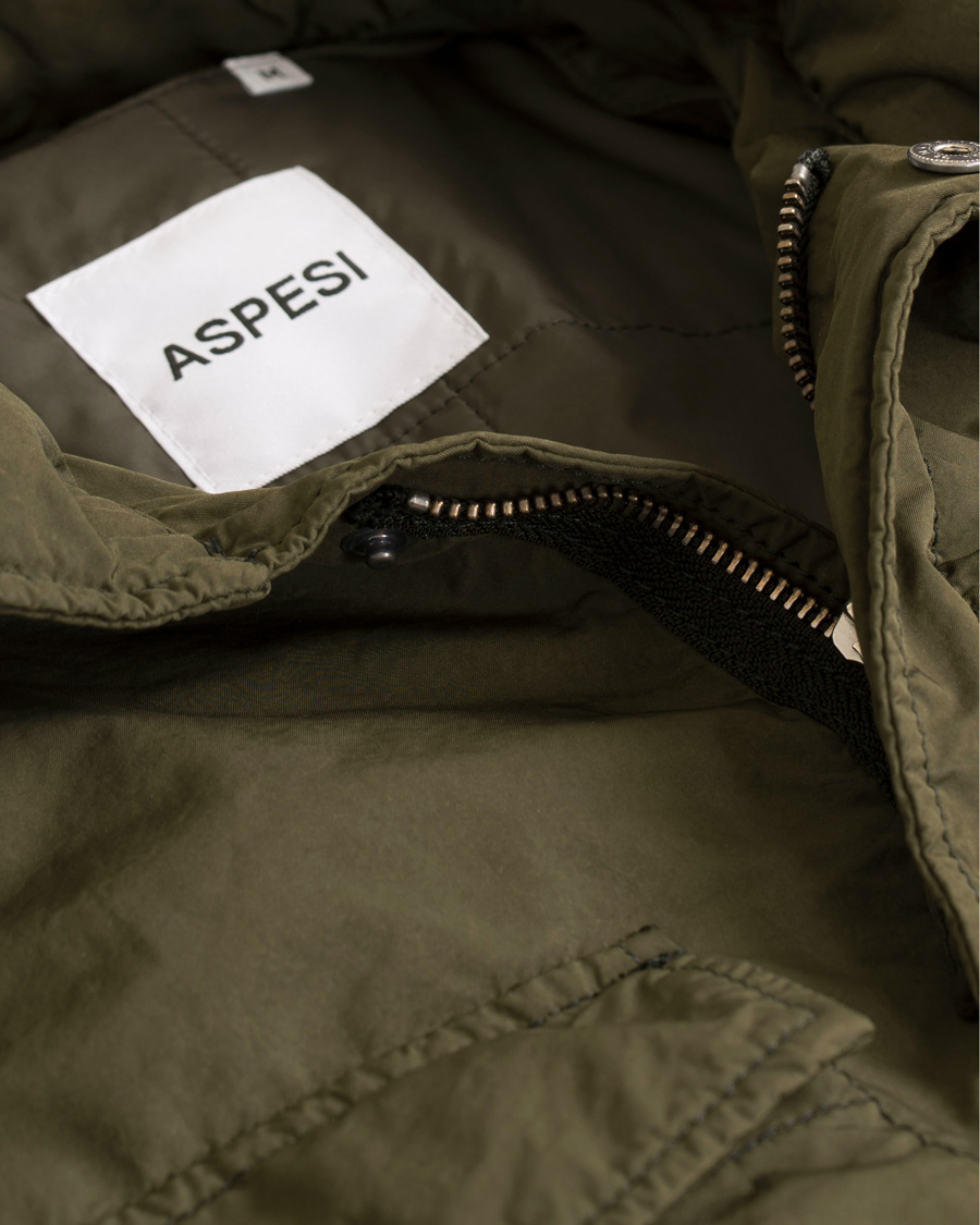 Homme | Manteaux Et Vestes | Aspesi | Field Jacket Olive