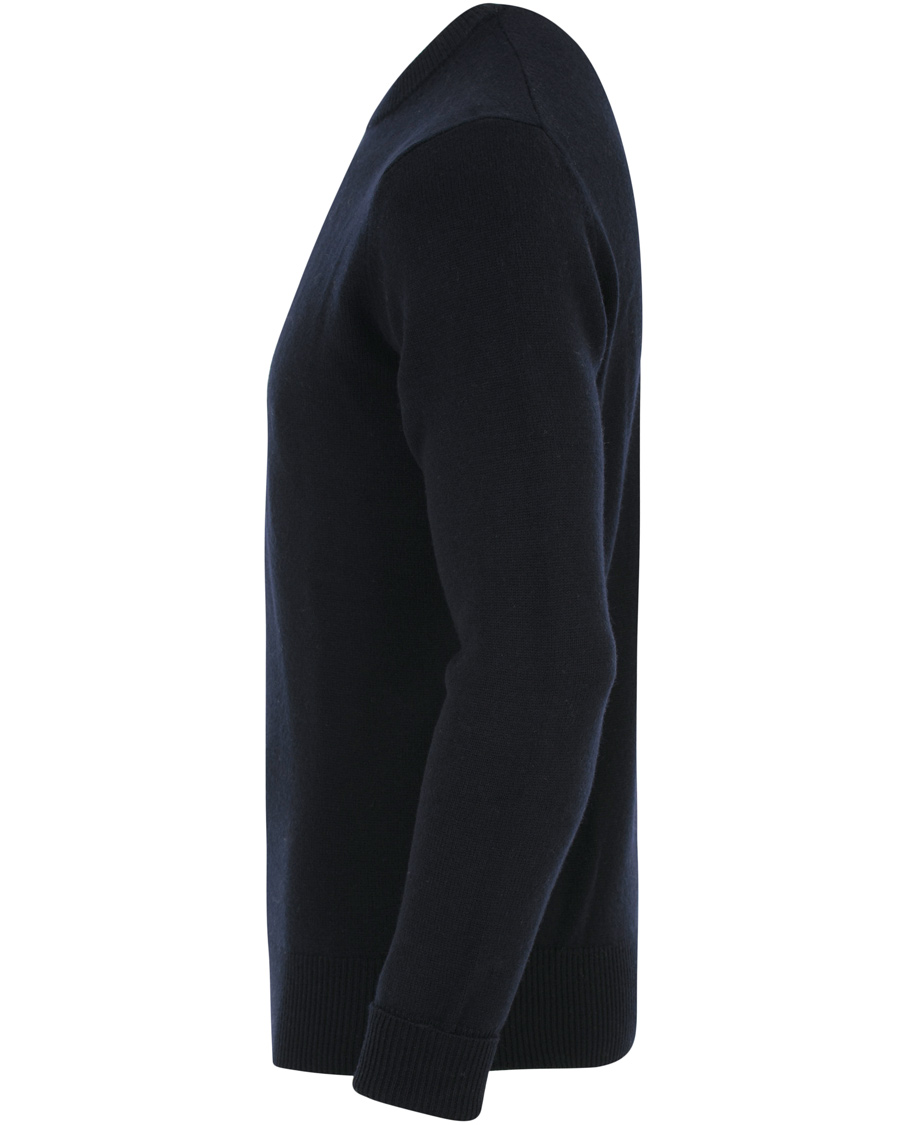 Homme | Pulls Et Tricots | Aspesi | Wool Crew Neck Navy
