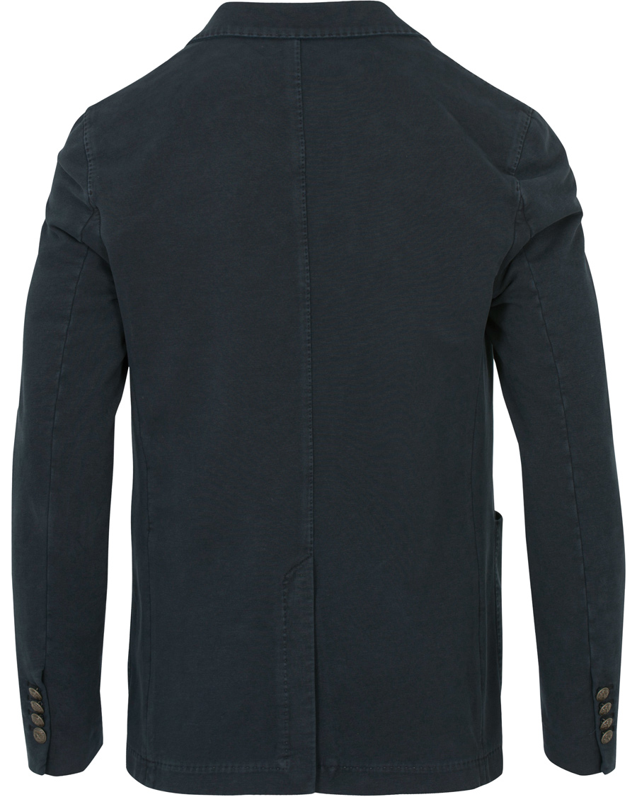 Homme | Blazers | Circolo 1901 | Jersey Patch Pocket Double Breasted Blazer Navy