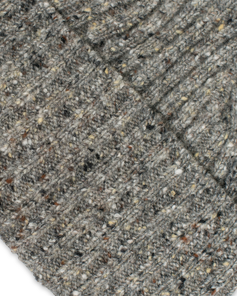 Homme | Drake's Donegal Merino Wool Hat Light Grey | Drake's | Donegal Merino Wool Hat Light Grey