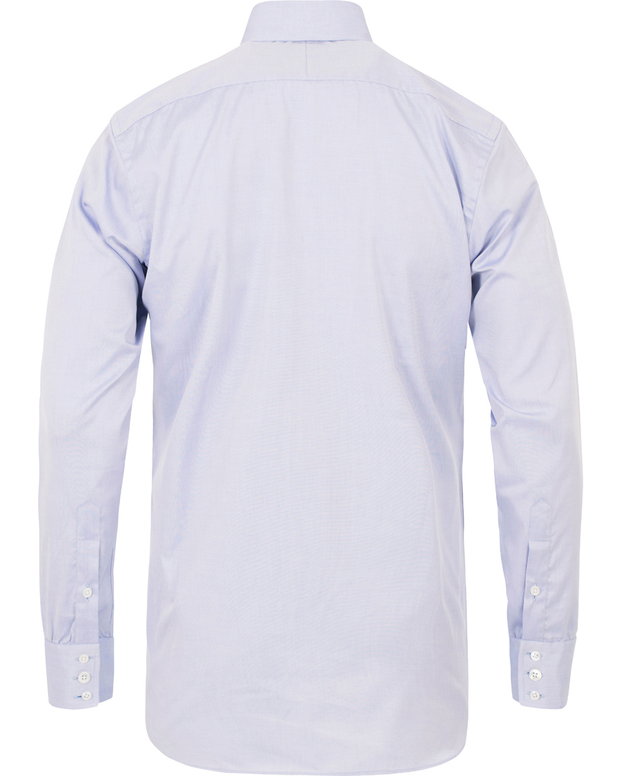 Homme | Chemises | Turnbull & Asser | Slim Fit Button Down Oxford Shirt Light Blue