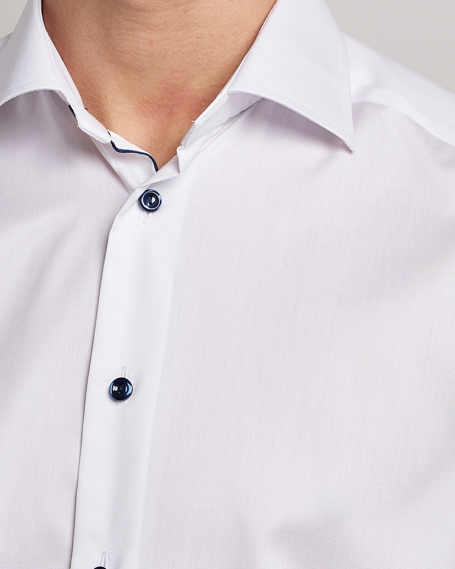 Heren | Overhemden | Eton | Slim Fit Signature Twill Shirt White